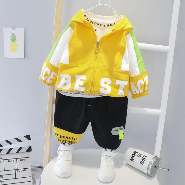 autumn children's fashion clothes korean-style color matching zipper hooded cardigan fashion trousers two-piece set baby boys, White
autumn children's fashion clothes korean-style color matching zipper hooded cardigan fashion trousers two-piece set baby boys, White