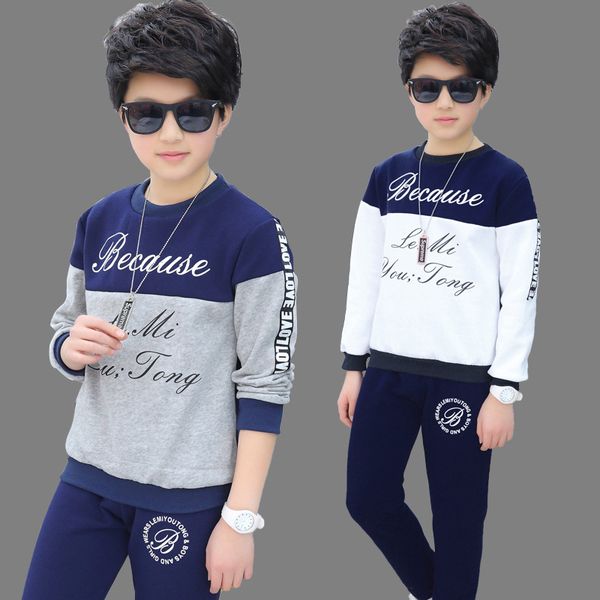 clothing sets 2021 autumn letter baby boys suit pants 2 pieces boy clothes set long sleeve children outfits 10 years kids wear, White
clothing sets 2021 autumn letter baby boys suit pants 2 pieces boy clothes set long sleeve children outfits 10 years kids wear, White