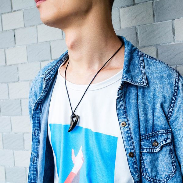 spiked rope necklace mens pendants of friendship stainless steel steampunk hip hop necklaces couple pendants jewelry on the neck, Silver
spiked rope necklace mens pendants of friendship stainless steel steampunk hip hop necklaces couple pendants jewelry on the neck, Silver