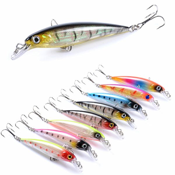 30pcs laser minnow fishing lure 9cm 7.3g floating hard artificial bait 3d eyes wobbler crankbait plastic baits fish pesca
30pcs laser minnow fishing lure 9cm 7.3g floating hard artificial bait 3d eyes wobbler crankbait plastic baits fish pesca
