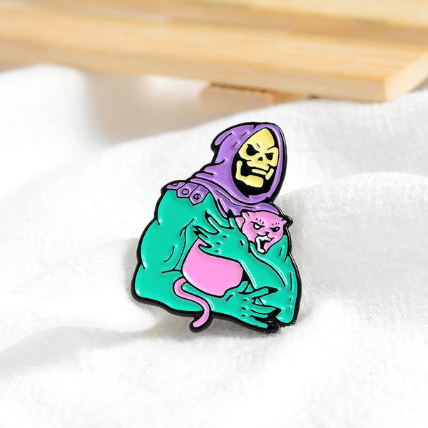 skull brooches ghost scary skeleton cartoon special fashion simple pins jewelry gift for women men lapel shirts enamel badge, Gray
skull brooches ghost scary skeleton cartoon special fashion simple pins jewelry gift for women men lapel shirts enamel badge, Gray