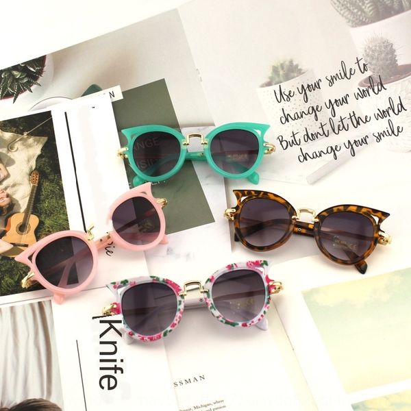2019 korean fashion baby cat's eye sun uv-proof children's sunglasses children's sun glasses fashion, Blue
2019 korean fashion baby cat's eye sun uv-proof children's sunglasses children's sun glasses fashion, Blue