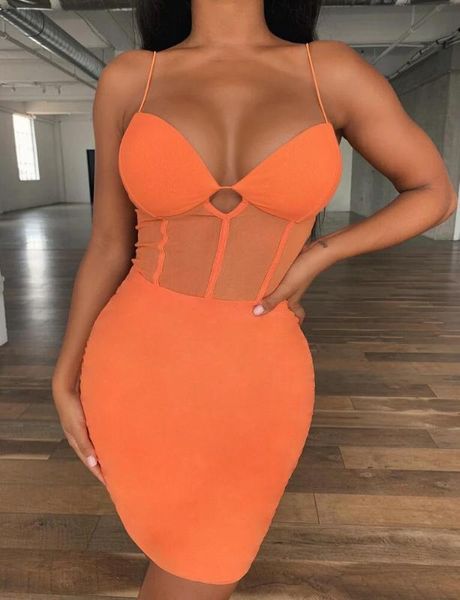 kleezy женщины sexy оранжевый mesh bra v-образным вырезом спагетти ремень bodycon мини летнее платье вечерние платья партии, Black;gray
kleezy женщины sexy оранжевый mesh bra v-образным вырезом спагетти ремень bodycon мини летнее платье вечерние платья партии, Black;gray