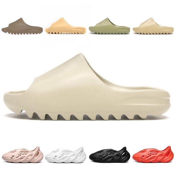 2020 new summer fashion kanye west cream white earth desert sand foam runner slides mens womens slippers sandals, Black
2020 new summer fashion kanye west cream white earth desert sand foam runner slides mens womens slippers sandals, Black