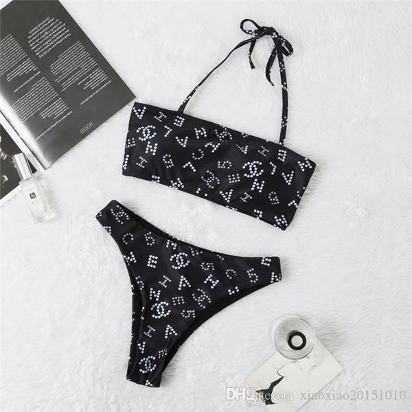 the latest designers ladies bikini 2020 fashion bikini underwear 2 pieces beach swimwear 682, White;black
the latest designers ladies bikini 2020 fashion bikini underwear 2 pieces beach swimwear 682, White;black