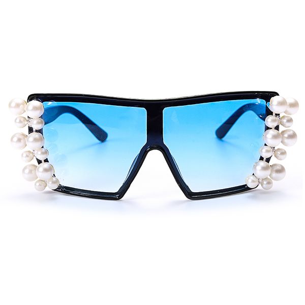 diamond pearl women oversized sunglasses vintage men 2020 luxury square sunglasses retro one piece glasses gradient uv400 ch01, Blue
diamond pearl women oversized sunglasses vintage men 2020 luxury square sunglasses retro one piece glasses gradient uv400 ch01, Blue