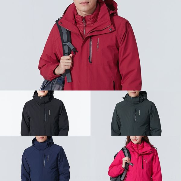 2019 winter down jacket coat down jacket men's three-in-one two-piece outdoor ski suit women's coat, Blue;black
2019 winter down jacket coat down jacket men's three-in-one two-piece outdoor ski suit women's coat, Blue;black
