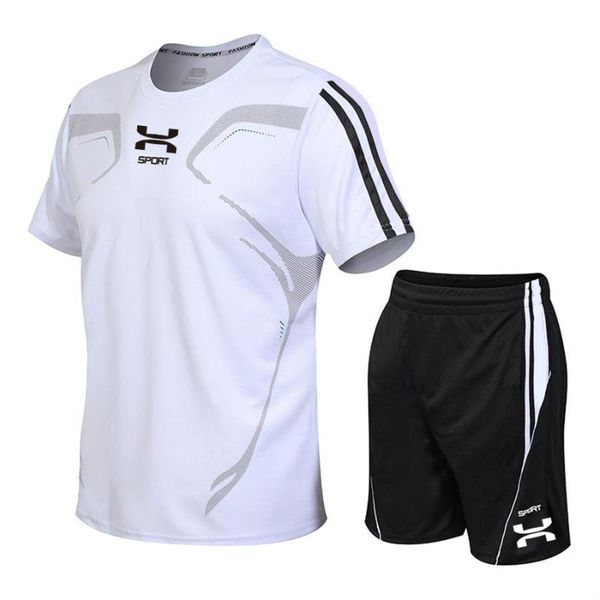 new sports t-shirt men's short-sleeved t-shirt 2 piecesset of shirts running shirts + men's casual shorts suits football clothes, Black;blue
new sports t-shirt men's short-sleeved t-shirt 2 piecesset of shirts running shirts + men's casual shorts suits football clothes, Black;blue