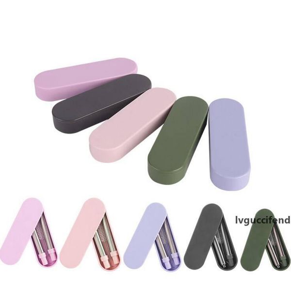 stainless steel straws reusable folding drinking straws portable mini straws cleaning brush set eco-friendly bar kitchen accessories cls451
stainless steel straws reusable folding drinking straws portable mini straws cleaning brush set eco-friendly bar kitchen accessories cls451