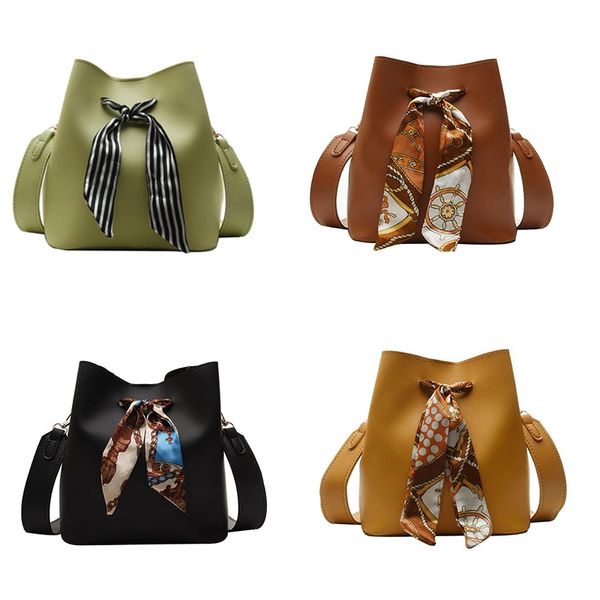 women's scarf bucket bag pu leather messenger bag ladies single shoulder mother travel handbag
women's scarf bucket bag pu leather messenger bag ladies single shoulder mother travel handbag