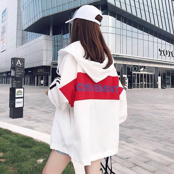 sunscreen clothing for women 2019 new mid-length korean style letter loose coat coatbf harajuku coat thin sunscreen clothing, Tan;black
sunscreen clothing for women 2019 new mid-length korean style letter loose coat coatbf harajuku coat thin sunscreen clothing, Tan;black