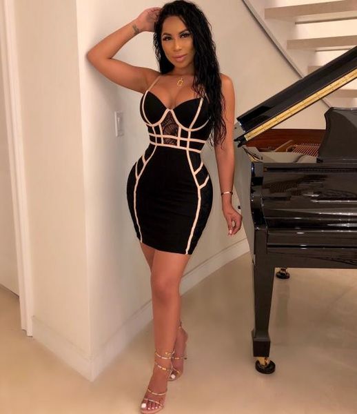 summer fashion v neck striped bodycon black women bandage dress 2020 designer fashion evening party dress vestido, Black;gray
summer fashion v neck striped bodycon black women bandage dress 2020 designer fashion evening party dress vestido, Black;gray