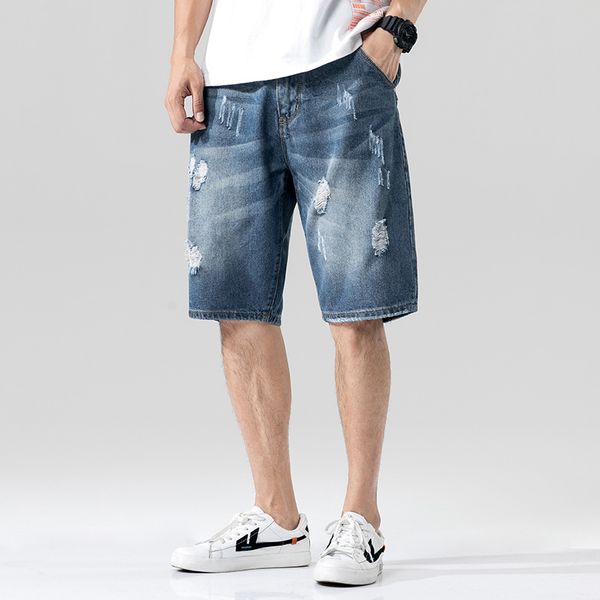2020 summer fashion mens ripped short jeans clothing cotton casual shorts breathable denim shorts male new fashion size 28-40, Blue
2020 summer fashion mens ripped short jeans clothing cotton casual shorts breathable denim shorts male new fashion size 28-40, Blue