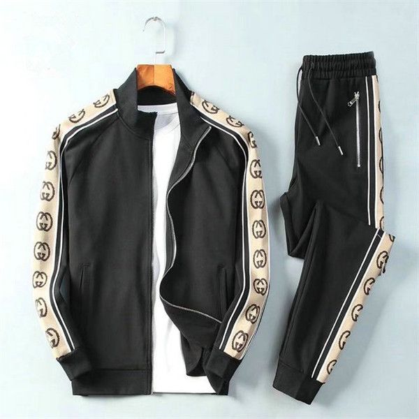 модельер спортивного мужской роскошные спортивные весной и осень моделей мужского спортивного костюма спортивного пиджак + брюки набор спорт, Gray 
модельер спортивного мужской роскошные спортивные весной и осень моделей мужского спортивного костюма спортивного пиджак + брюки набор спорт, Gray