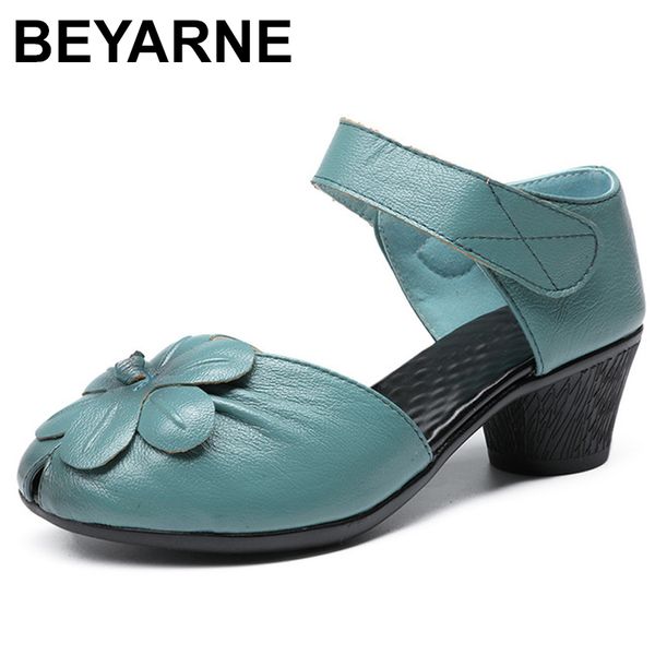beyarne 2020 summer new fashion genuine leather high heels women pumps woman handmade flower casual comfortable sandalse323, Black
beyarne 2020 summer new fashion genuine leather high heels women pumps woman handmade flower casual comfortable sandalse323, Black