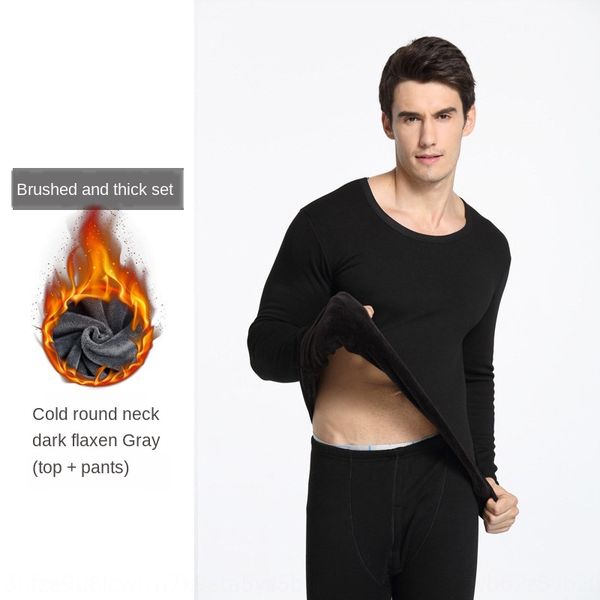 new men's non-velvet thermal underwear thickened suit warm underwear and clothes youth autumn clothes autumn pants winter, Black;white
new men's non-velvet thermal underwear thickened suit warm underwear and clothes youth autumn clothes autumn pants winter, Black;white