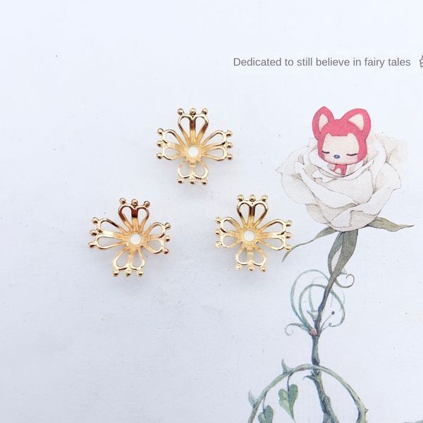 diy antique 19mm hollowed-out square small flower diy accessories holder flower sheet material bride's headwear hairpin accessories, Silver
diy antique 19mm hollowed-out square small flower diy accessories holder flower sheet material bride's headwear hairpin accessories, Silver