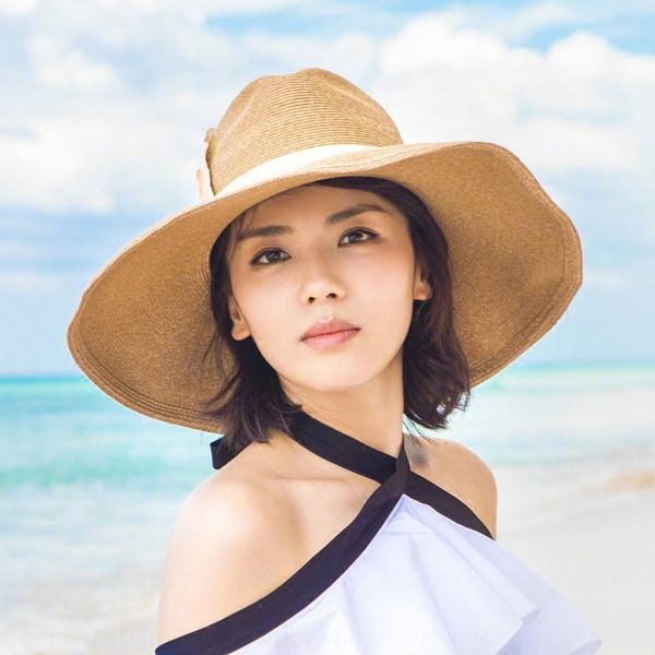 ode to joy 2 liu tao straw women's foldable fashionable women's jazz sun straw sun hat feather decorative sunshade hat, Blue;gray
ode to joy 2 liu tao straw women's foldable fashionable women's jazz sun straw sun hat feather decorative sunshade hat, Blue;gray