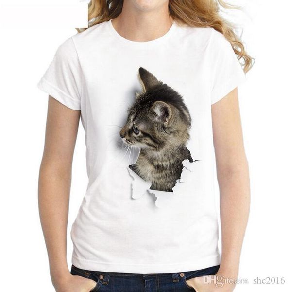 wholesale women t-shirt crew nrck short sleeve animal lovely cat 3d digital print & tees casual shirt size s-2xl t3, White
wholesale women t-shirt crew nrck short sleeve animal lovely cat 3d digital print & tees casual shirt size s-2xl t3, White