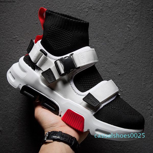 sneakers summer ins spring men weave dad buckle sock shoes breathable hip hop sneakers tenis masculino adulto zapatos de hombre c25, Black
sneakers summer ins spring men weave dad buckle sock shoes breathable hip hop sneakers tenis masculino adulto zapatos de hombre c25, Black