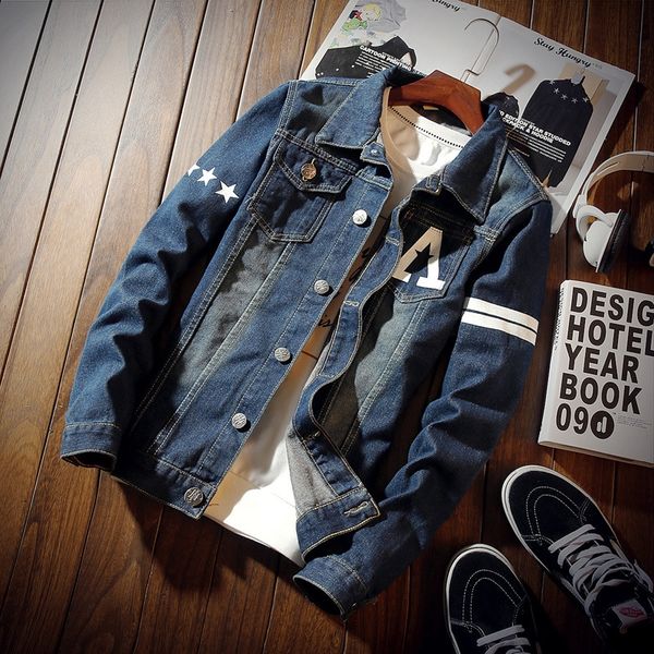 large size fashionable men's large size men's jeans jacket jacket fashionable jeans, Black;brown
large size fashionable men's large size men's jeans jacket jacket fashionable jeans, Black;brown