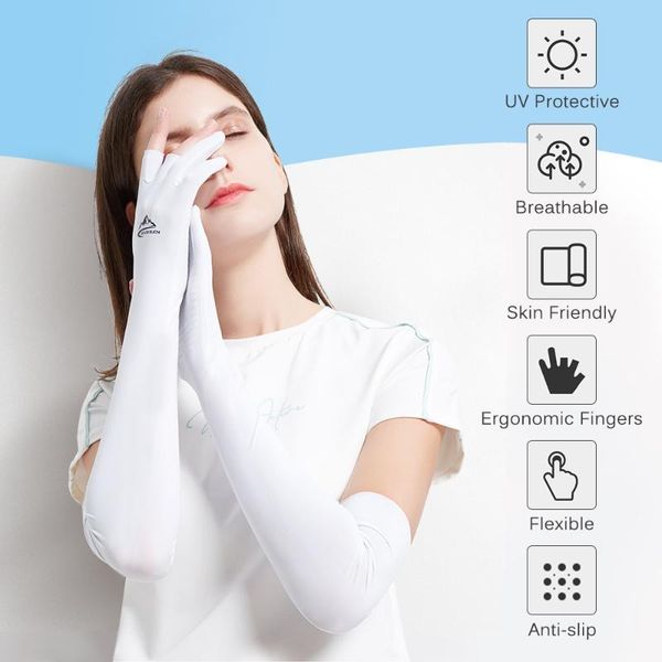elbow & knee pads cooling arm sleeves with ergonomic fingers men women uv sun protection long arms cover for cycling driving running, Black;gray
elbow & knee pads cooling arm sleeves with ergonomic fingers men women uv sun protection long arms cover for cycling driving running, Black;gray