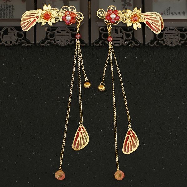 ws2ma han clothing butterfly headdress headdress butterfly hairpin aesthetic tassel pair clip ancient costume accessories immortal tassel sw, Slivery;white
ws2ma han clothing butterfly headdress headdress butterfly hairpin aesthetic tassel pair clip ancient costume accessories immortal tassel sw, Slivery;white
