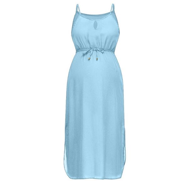 maternity dresses dress for pregnant women simple solid skirt comfortable breastfeeding casual beach fashion, White
maternity dresses dress for pregnant women simple solid skirt comfortable breastfeeding casual beach fashion, White