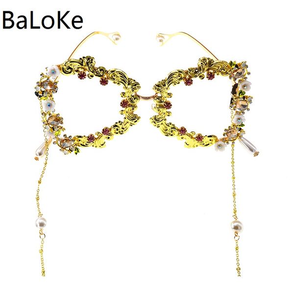 personality oval sunglasses women trendy fashion ladies cool outdoor transparent lens crystal flower frame chain sunglasses, White;black
personality oval sunglasses women trendy fashion ladies cool outdoor transparent lens crystal flower frame chain sunglasses, White;black