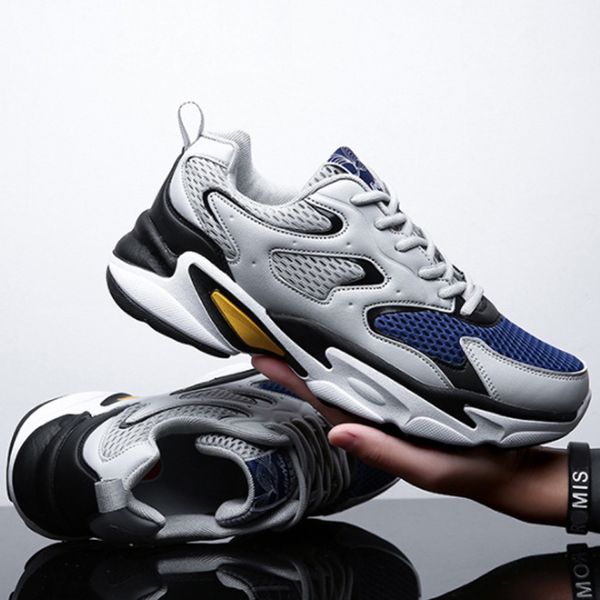 pu leather casual shoes men 2020 new mesh breathable dad shoes men fashion outdoors sneakers trainers zapatos hombre sapatos, Black
pu leather casual shoes men 2020 new mesh breathable dad shoes men fashion outdoors sneakers trainers zapatos hombre sapatos, Black