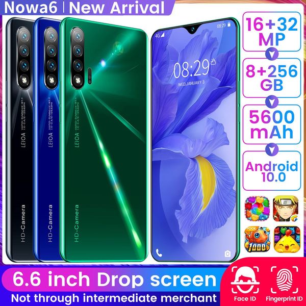 cross-border explosion of real water drop screen nowa6 smartphone nowa6 6.6 inch 8gb 256gb smartphone factory wholesale
cross-border explosion of real water drop screen nowa6 smartphone nowa6 6.6 inch 8gb 256gb smartphone factory wholesale