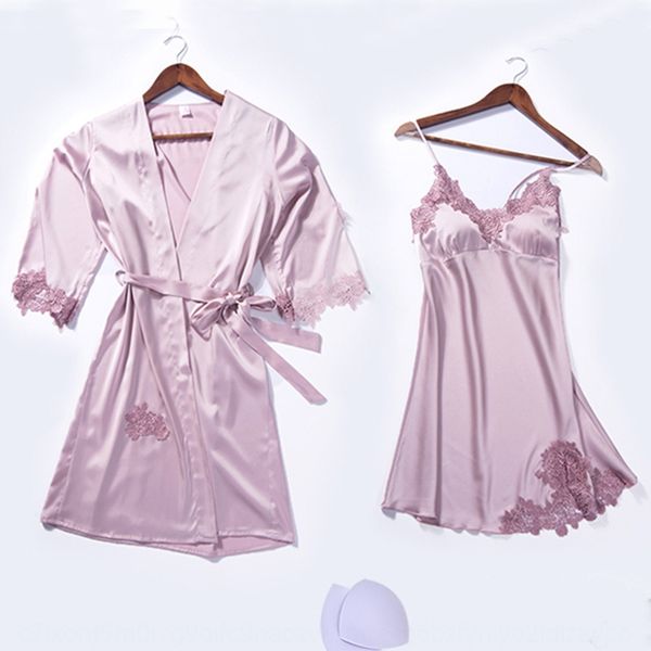 2019 new korean style nightgown clothes pajamas home pajamas skirt embroidered flower nightgown imitation silk home clothes, Blue;red
2019 new korean style nightgown clothes pajamas home pajamas skirt embroidered flower nightgown imitation silk home clothes, Blue;red