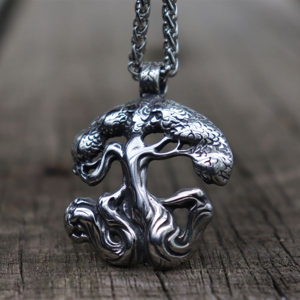 men viking nordic tree of life world tree 316l stainless steel silver color pendant necklace jewelry gife
men viking nordic tree of life world tree 316l stainless steel silver color pendant necklace jewelry gife