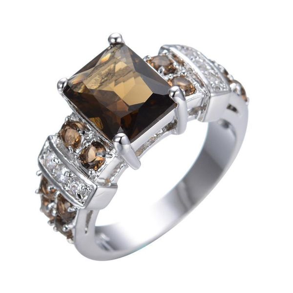 size 6-10 jewellery brand new fashion cubic zircon emerald 14k white gold-plated ring rw0755, Silver
size 6-10 jewellery brand new fashion cubic zircon emerald 14k white gold-plated ring rw0755, Silver