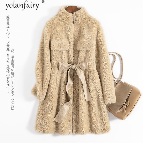 autumn winter coat women clothes 2020 korean real fur coat female 100% wool jacket sheep shearling abrigo mujer a2937, Black
autumn winter coat women clothes 2020 korean real fur coat female 100% wool jacket sheep shearling abrigo mujer a2937, Black