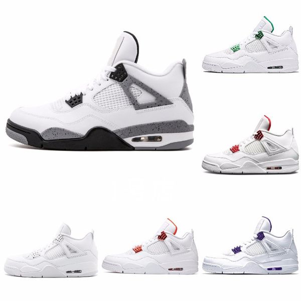 cool grey 4 pure money metallic pack men basketball shoes 4s pine green court purple university orange red sneaker j#07-051
cool grey 4 pure money metallic pack men basketball shoes 4s pine green court purple university orange red sneaker j#07-051