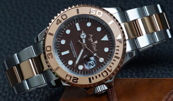 classic new men automatic mechanical watch silver rose gold coffee stainless steel yacht watches sapphire eta2813 40mm, Slivery;brown
classic new men automatic mechanical watch silver rose gold coffee stainless steel yacht watches sapphire eta2813 40mm, Slivery;brown