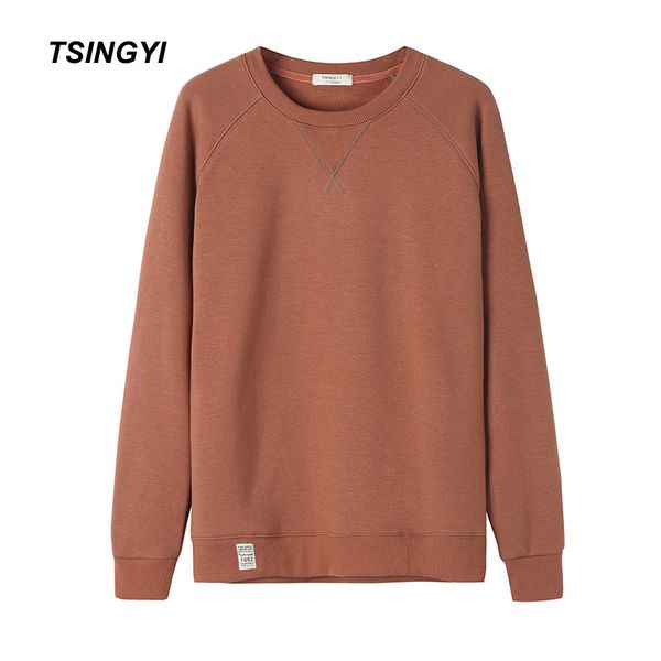 tsingyi fleece pullover solid men's hoodies warm wide-waisted o-neck full sleeve streetwear sweat homme men hoodie sweatshirt, Black
tsingyi fleece pullover solid men's hoodies warm wide-waisted o-neck full sleeve streetwear sweat homme men hoodie sweatshirt, Black