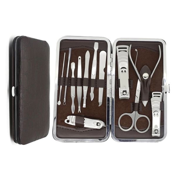 12 шт / комплект из нержавеющей стали nail clipper набор профессиональный маникюрный инструмент для ногтей принадлежности пинцет педикюр cli
12 шт / комплект из нержавеющей стали nail clipper набор профессиональный маникюрный инструмент для ногтей принадлежности пинцет педикюр cli