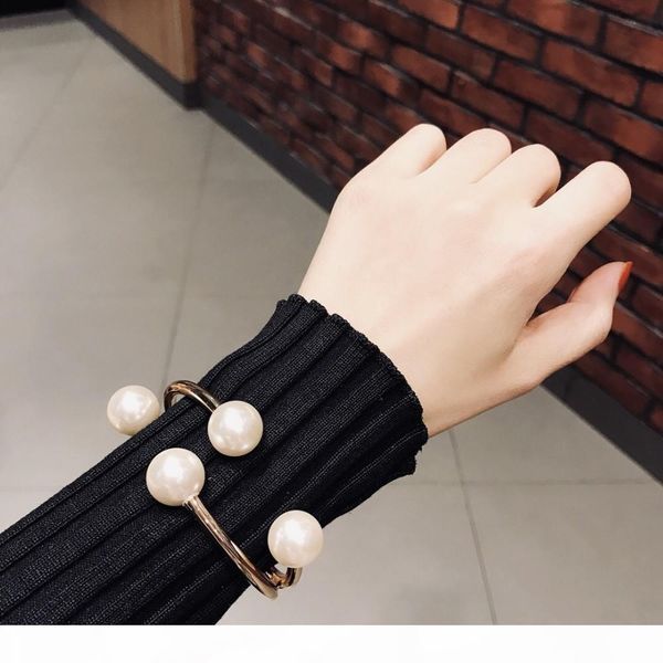 женские браслет 2019 моды классический pearl браслет горячие продажи мода личность роскошный браслет, Black
женские браслет 2019 моды классический pearl браслет горячие продажи мода личность роскошный браслет, Black
