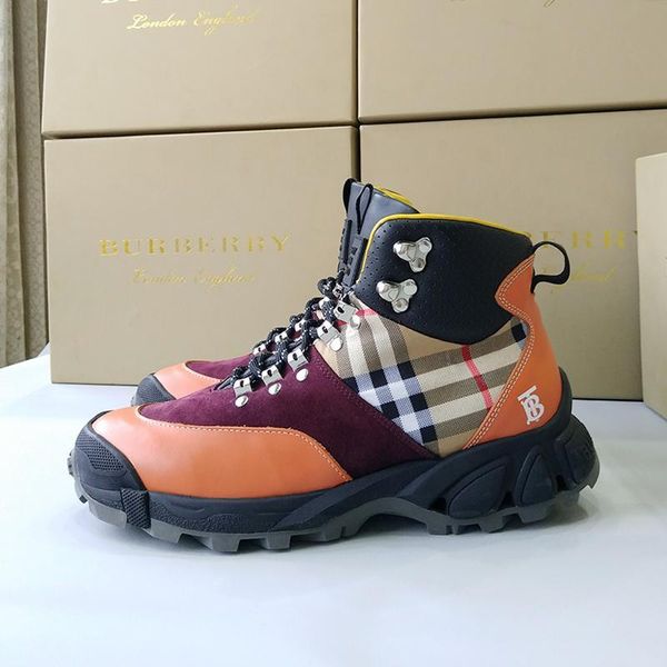 leather vintage check cotton and suede tor boots mens shoes comfortable sports shoes high lace -up luxury men boots scarpe da uomo, Black
leather vintage check cotton and suede tor boots mens shoes comfortable sports shoes high lace -up luxury men boots scarpe da uomo, Black