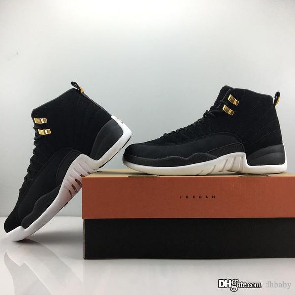 air authentic 12 reverse taxi real carbon fiber men basketball shoes black gold suede upper retro man sports sneakers 130690-017
air authentic 12 reverse taxi real carbon fiber men basketball shoes black gold suede upper retro man sports sneakers 130690-017