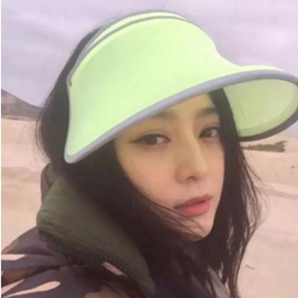 xia bingbing bicycle bicycle with the same style women's cycling outdoor beach sun hat women's big edge sun hat, Blue;gray
xia bingbing bicycle bicycle with the same style women's cycling outdoor beach sun hat women's big edge sun hat, Blue;gray