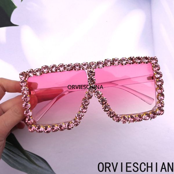 2020 designer new large-framed sunglasses european and american personality diamond-encrusted glasses cool big box cool sunglasses girl, Black
2020 designer new large-framed sunglasses european and american personality diamond-encrusted glasses cool big box cool sunglasses girl, Black