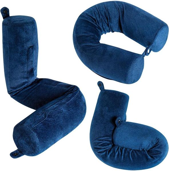 travel pillow for neck, chin, lumbar and leg support - for traveling on airplane, bus, train, adjustable, bendable roll pillow
travel pillow for neck, chin, lumbar and leg support - for traveling on airplane, bus, train, adjustable, bendable roll pillow