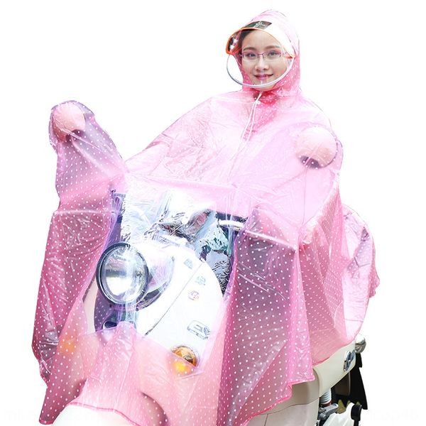 electric car cloak motorcycle raincoat single battery car poncho men's and women's extra thick motorcycle helmet type adult, Black
electric car cloak motorcycle raincoat single battery car poncho men's and women's extra thick motorcycle helmet type adult, Black