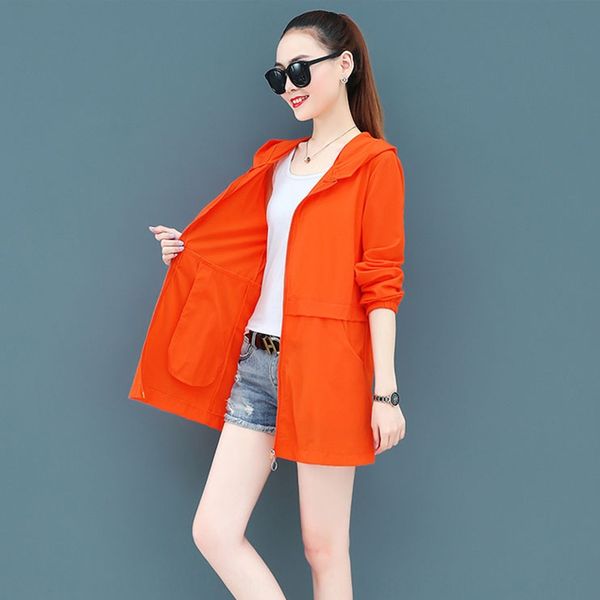 2020 internet celebrity korean-style thin long-sleeved sunscreen shirt women's mid-length loose breathable sunscreen, Black
2020 internet celebrity korean-style thin long-sleeved sunscreen shirt women's mid-length loose breathable sunscreen, Black