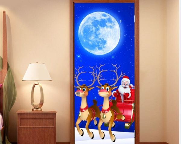 2020 smt038 christmas decoration door sticker moose coach 3d simulation wooden door window renovation wall sticker
2020 smt038 christmas decoration door sticker moose coach 3d simulation wooden door window renovation wall sticker