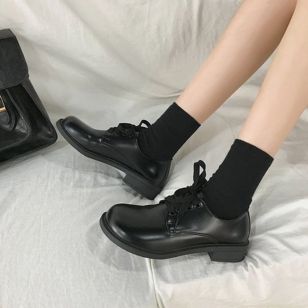 оксфорд обувь для женщин весна осень твердые черная кожа oxfords обувь женщина площади низкий каблук повседневный ретро дамы, Black
оксфорд обувь для женщин весна осень твердые черная кожа oxfords обувь женщина площади низкий каблук повседневный ретро дамы, Black