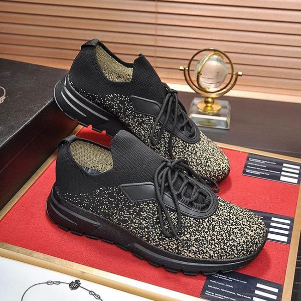 comfortable prax 01 knit fabric sneakers mens shoes scarpe da uomo di lusso autumn and winter breathable fashion lace -up causal men shoes, Black
comfortable prax 01 knit fabric sneakers mens shoes scarpe da uomo di lusso autumn and winter breathable fashion lace -up causal men shoes, Black